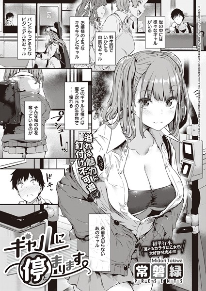【漫画フル】dmmmg_3221 | ギャルに停まります | 常磐緑