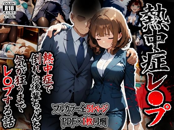 【漫画フル】d_715388 | 熱中症で倒れた後輩ちゃんをレ〇プする話 | ばななメモリアル(おっぱい)